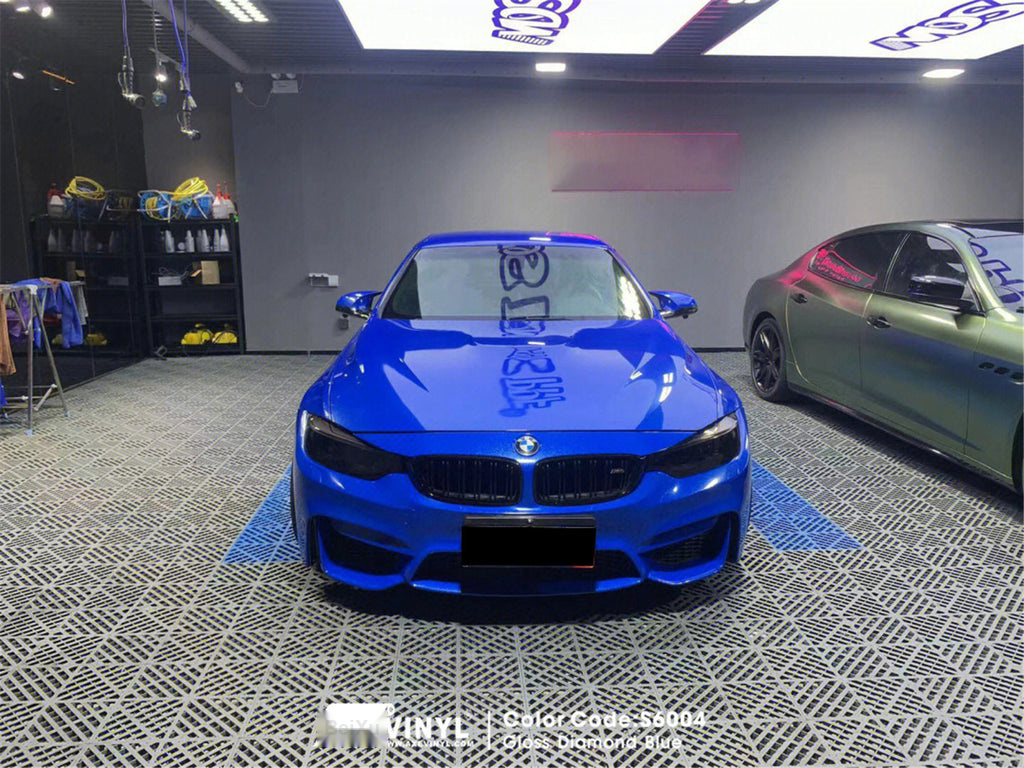 Gloss Diamond Blue Vinyl alternate view
