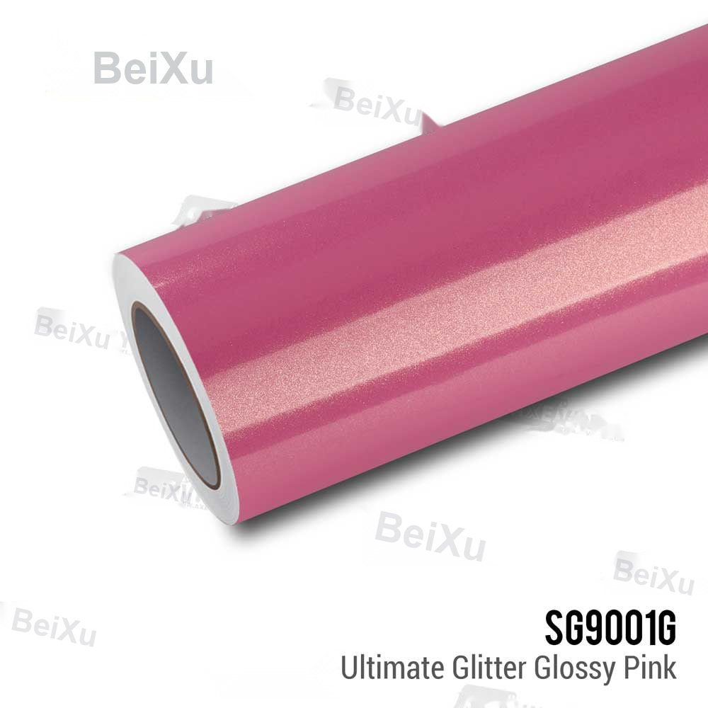 Ultimate Glitter Glossy Pink Vinyl