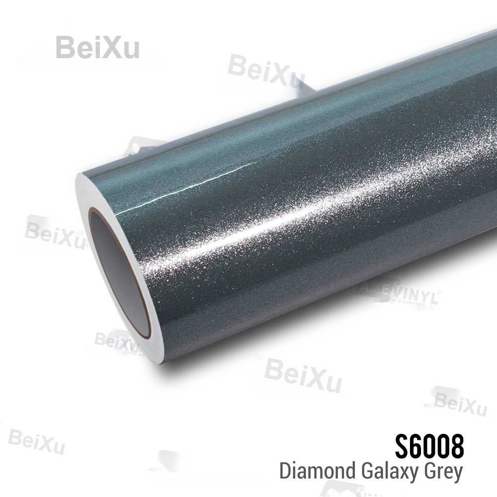 Gloss Diamond Galaxy Grey Vinyl