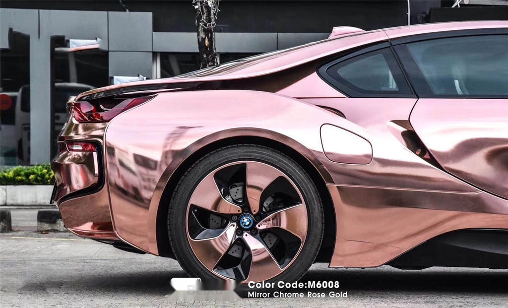 Mirror Chrome Rose Gold Vinyl image 10