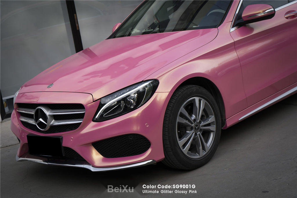 Ultimate Glitter Glossy Pink Vinyl image 5