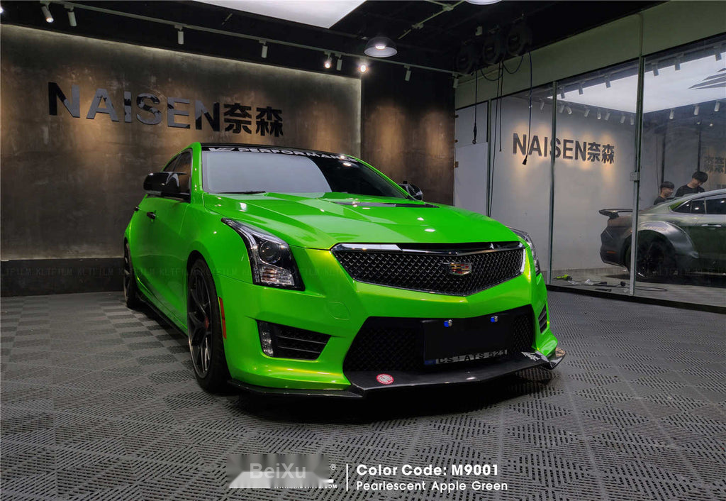 Pearlescent Apple Green Vinyl image 3