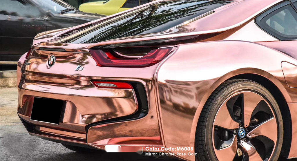Mirror Chrome Rose Gold Vinyl image 6