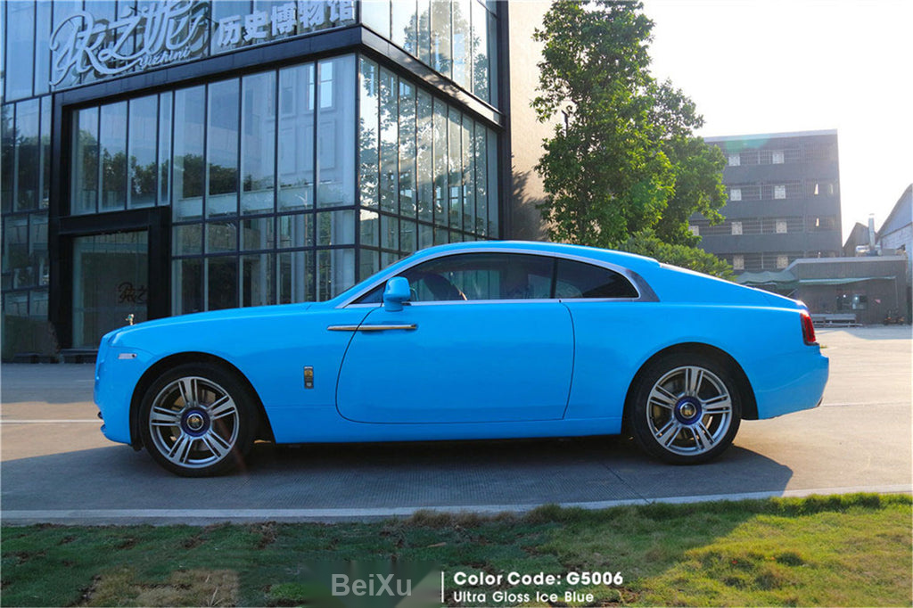 Ultra Gloss Ice Blue Vinyl alternate view