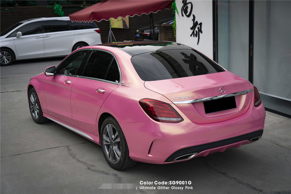 Ultimate Glitter Glossy Pink Vinyl image 6