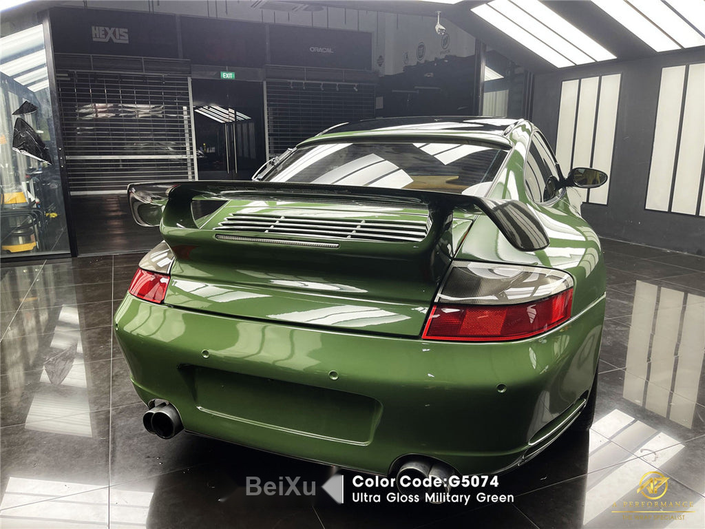 Ultra Gloss Military Green Vinyl image 9