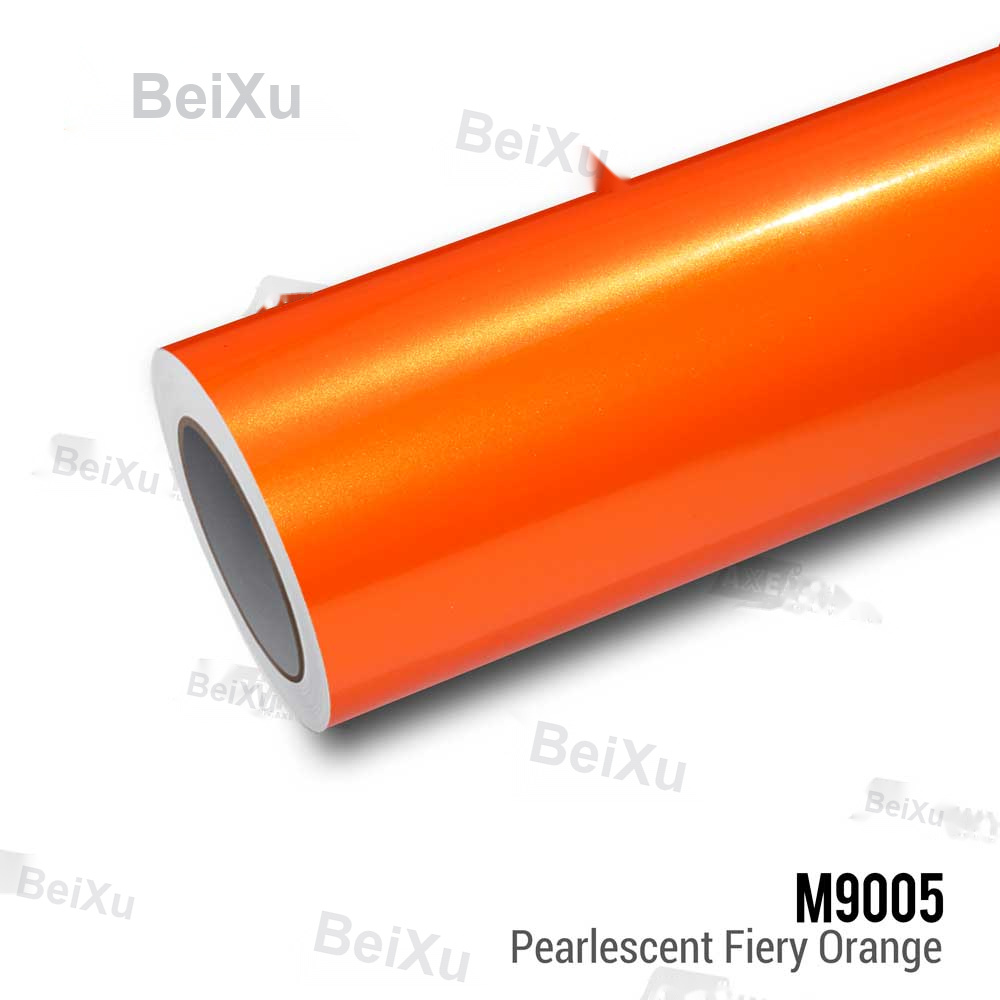 Pearlescent Fiery Orange Vinyl