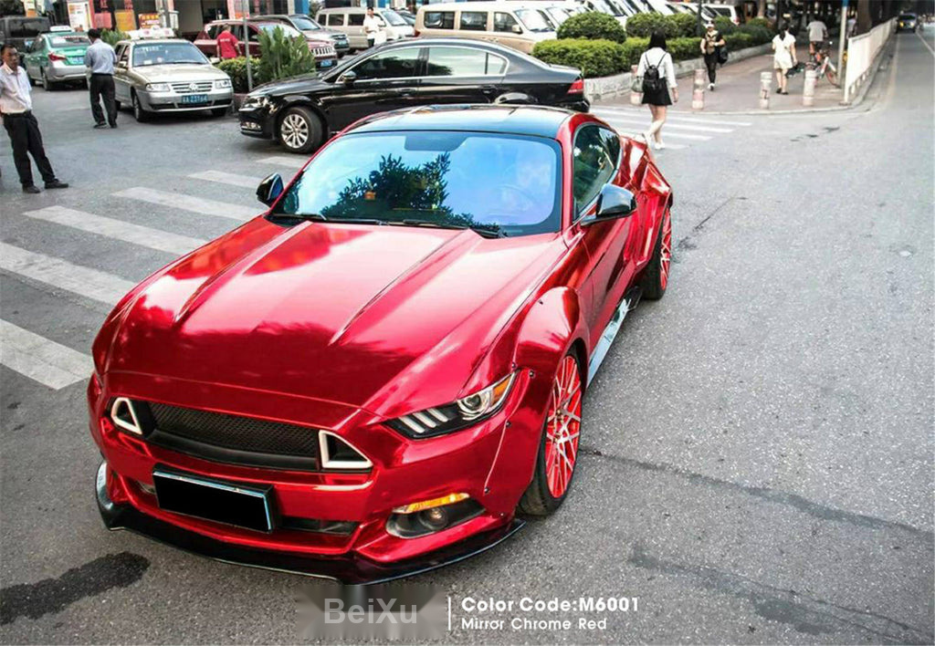 Mirror Chrome Red Vinyl image 3