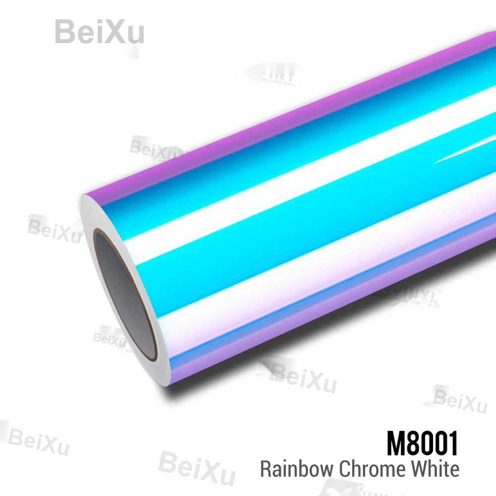 Rainbow Chrome White Vinyl
