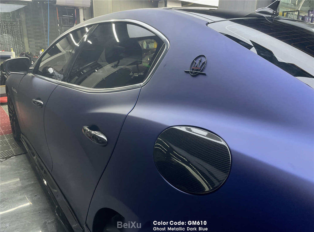 Ghost Metallic Dark Blue Vinyl image 5