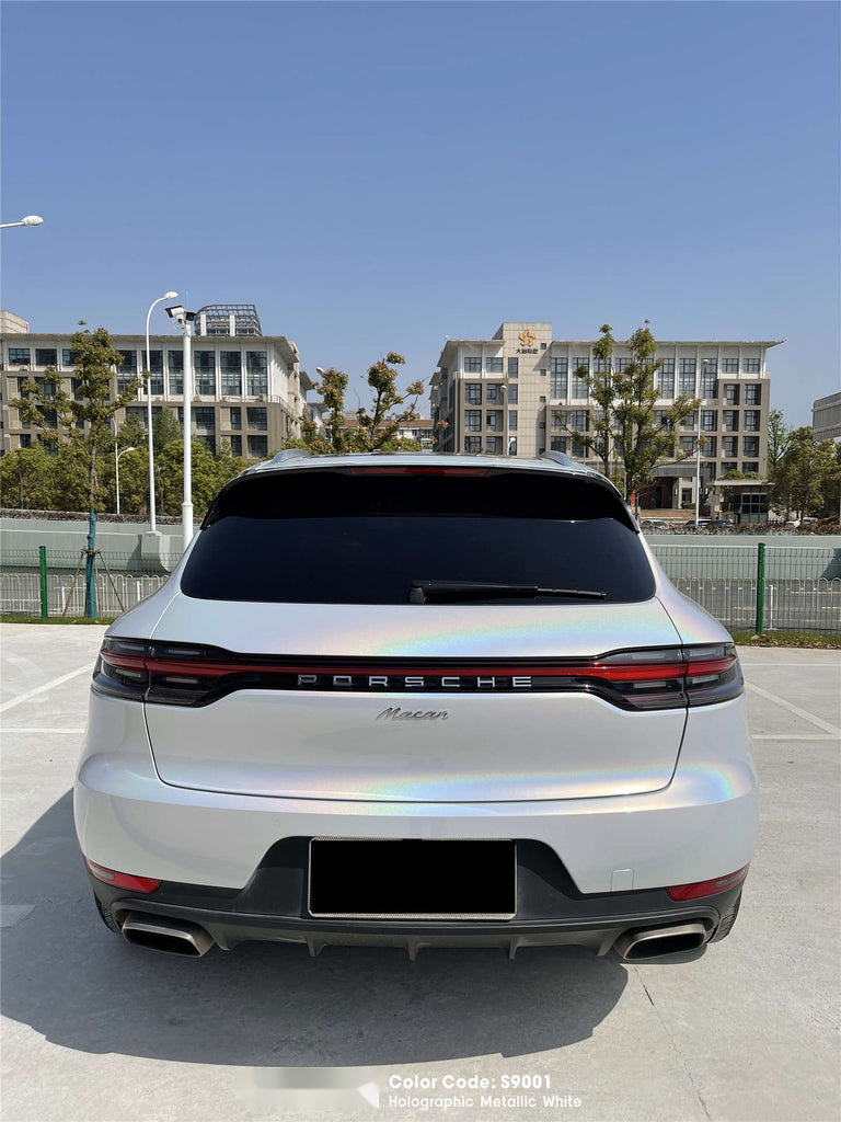 Gloss Holographic White Vinyl image 4