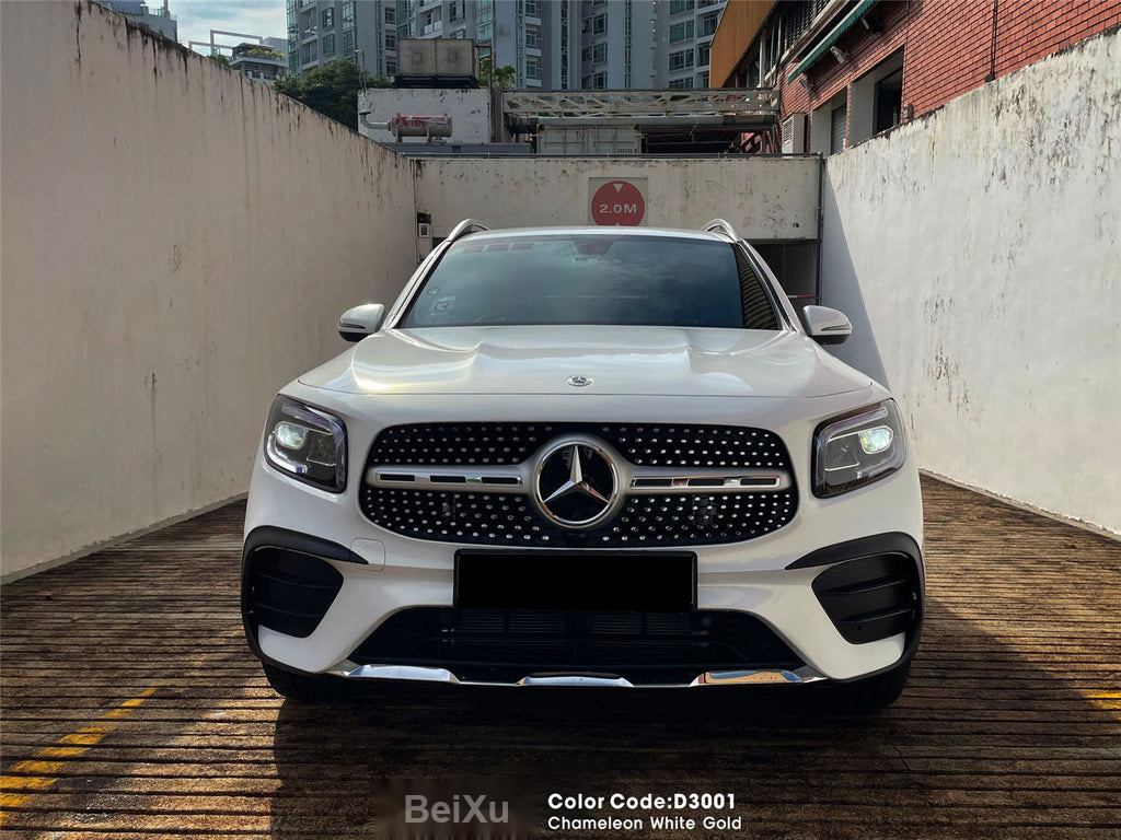 Gloss Chameleon White Gold Vinyl alternate view