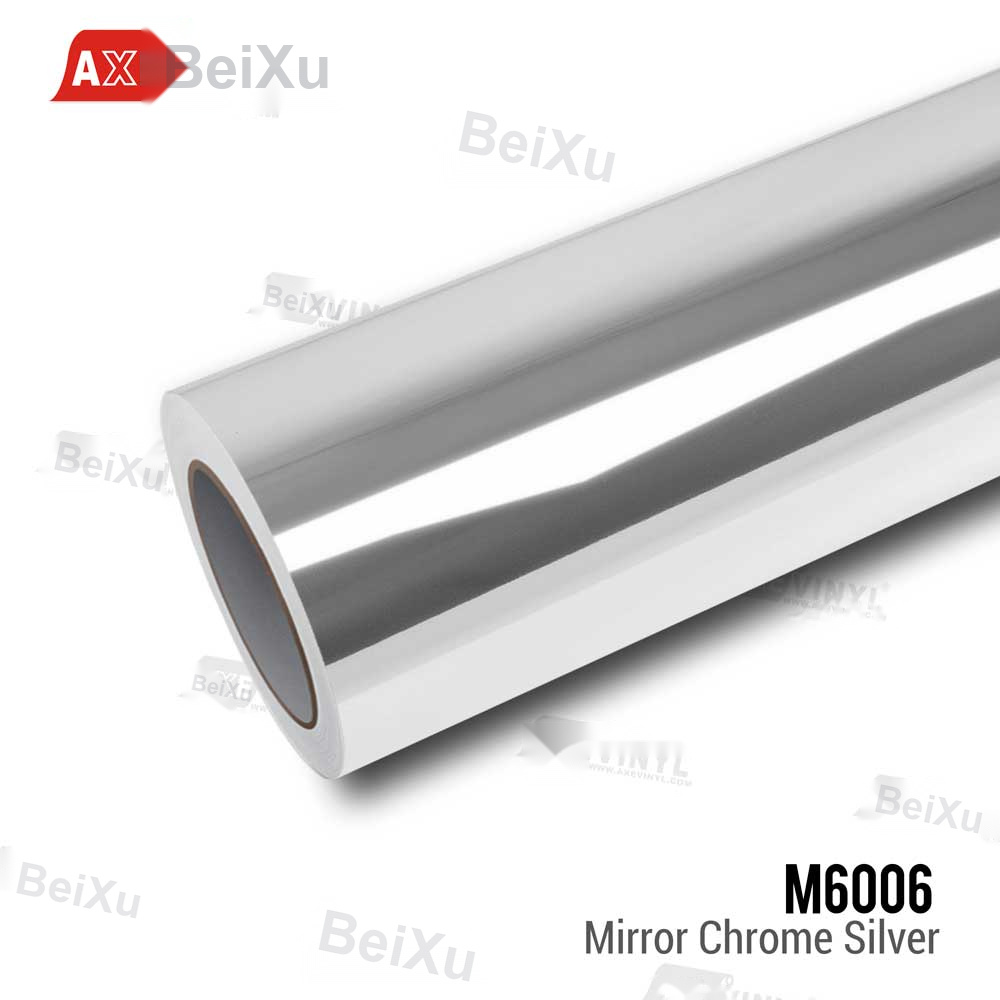 Mirror Chrome Silver Vinyl