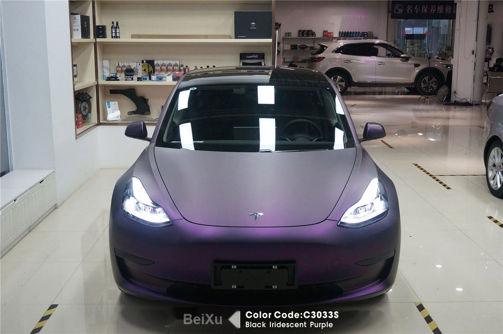 Black Iridescent Purple Vinyl image 8
