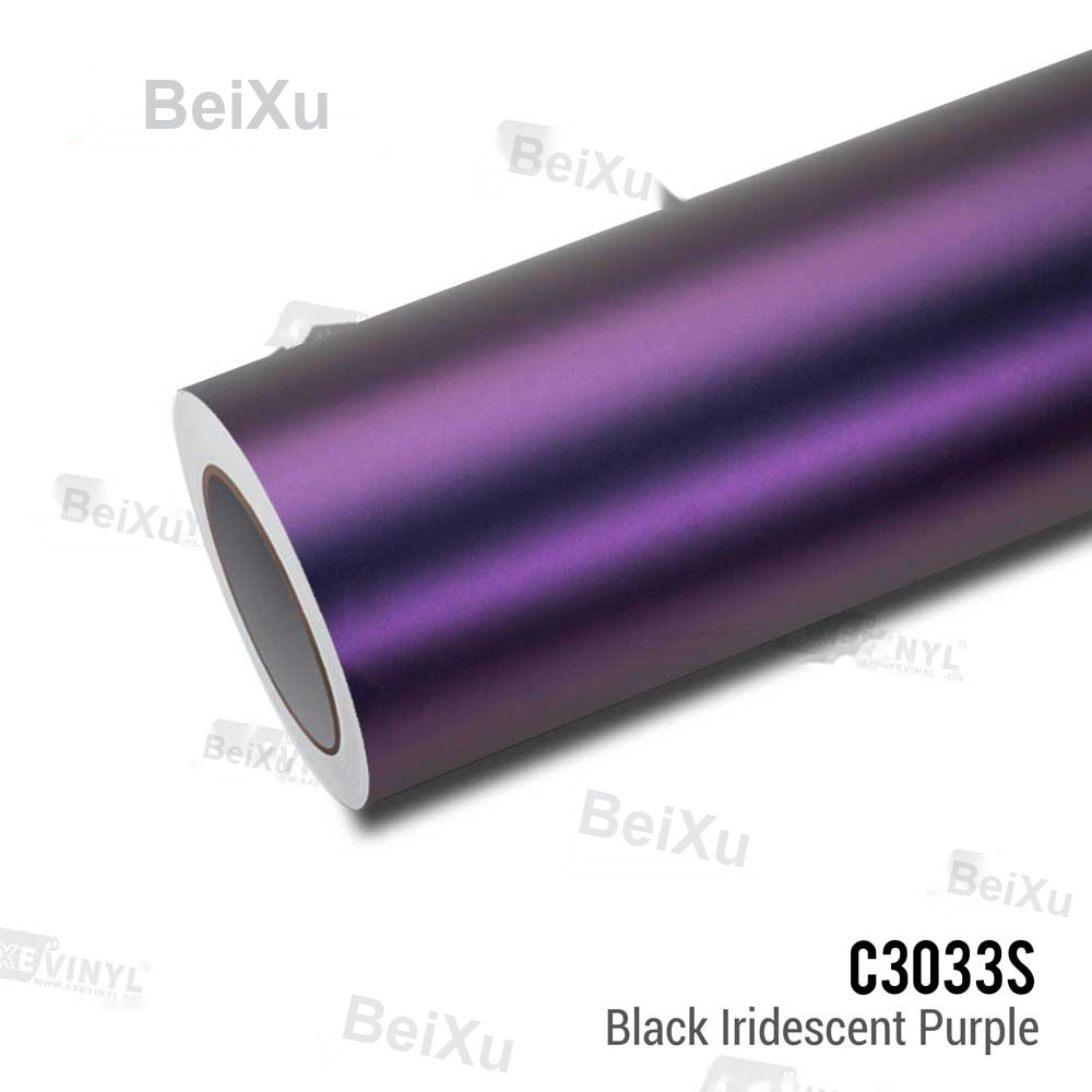Black Iridescent Purple Vinyl
