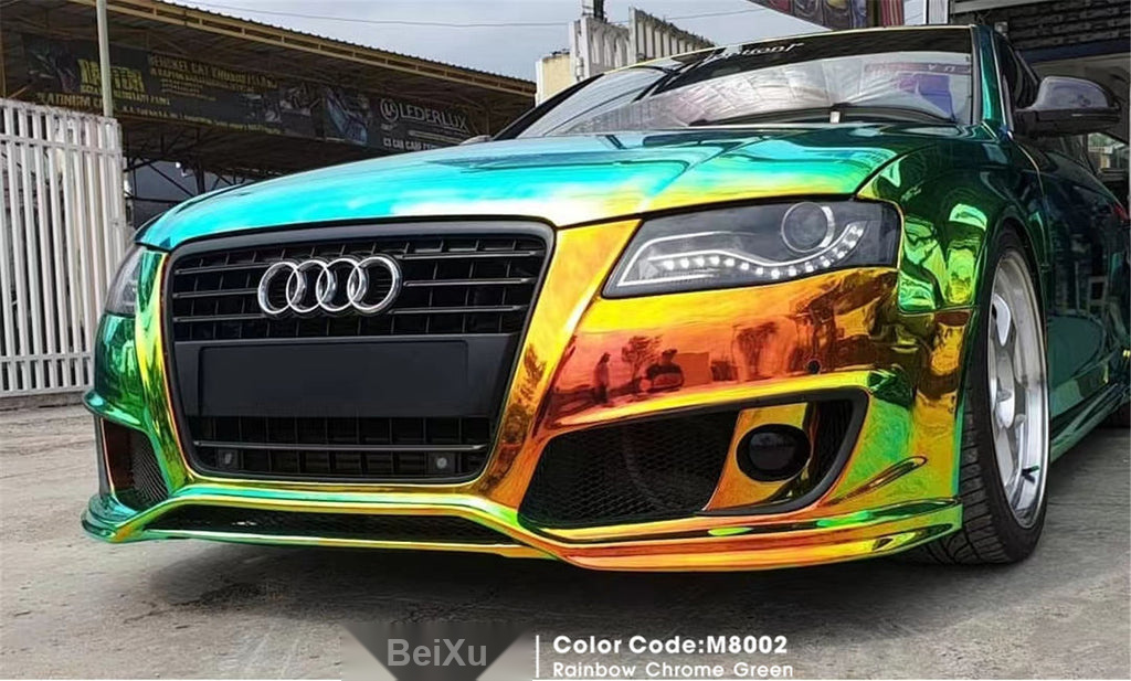 Rainbow Chrome Green Vinyl image 4