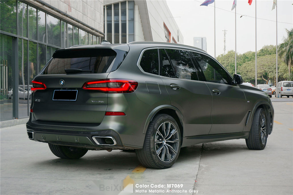 Matte Metallic Anthracite Grey Vinyl image 5