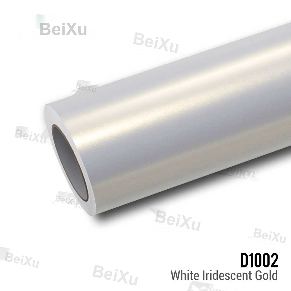 White Iridescent Gold Vinyl