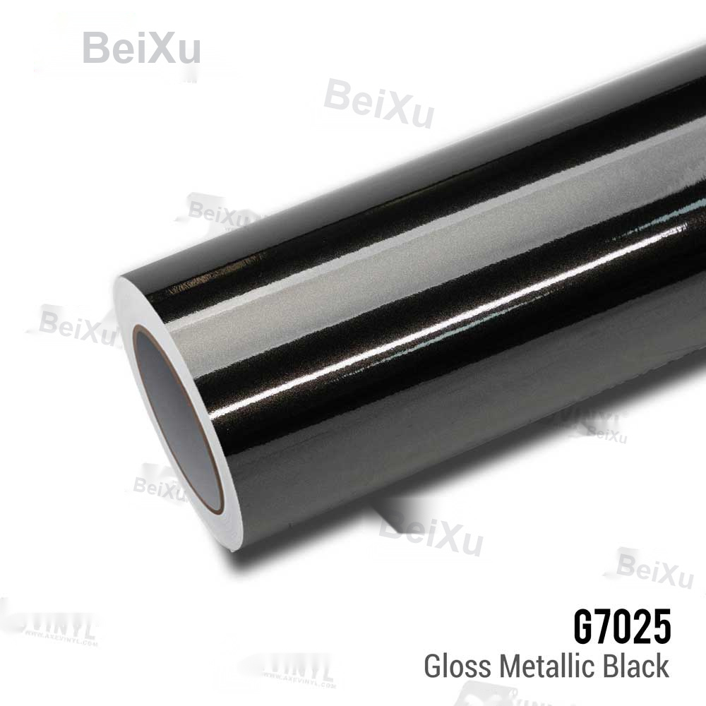 Gloss Metallic Black Vinyl